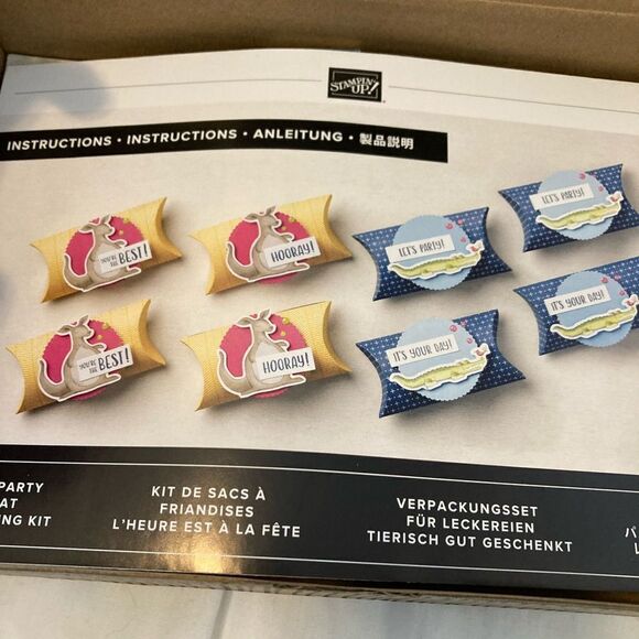Stampin' Up! Let's Party All-Inclusive Treat Packaging‎ Kit (K17) - Picture 1 of 6